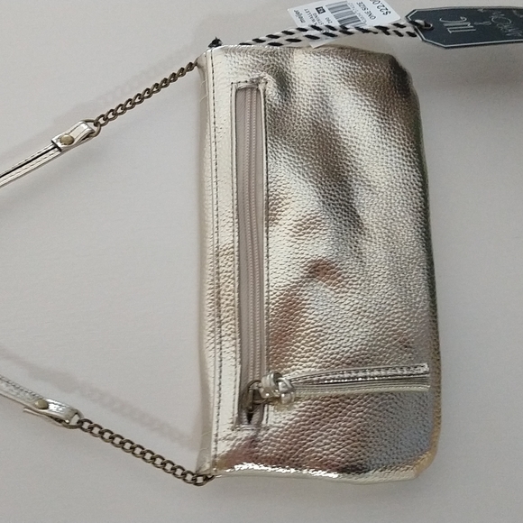 Twig and Arrow Gold Clutch or Crossbody - Picture 3 of 7